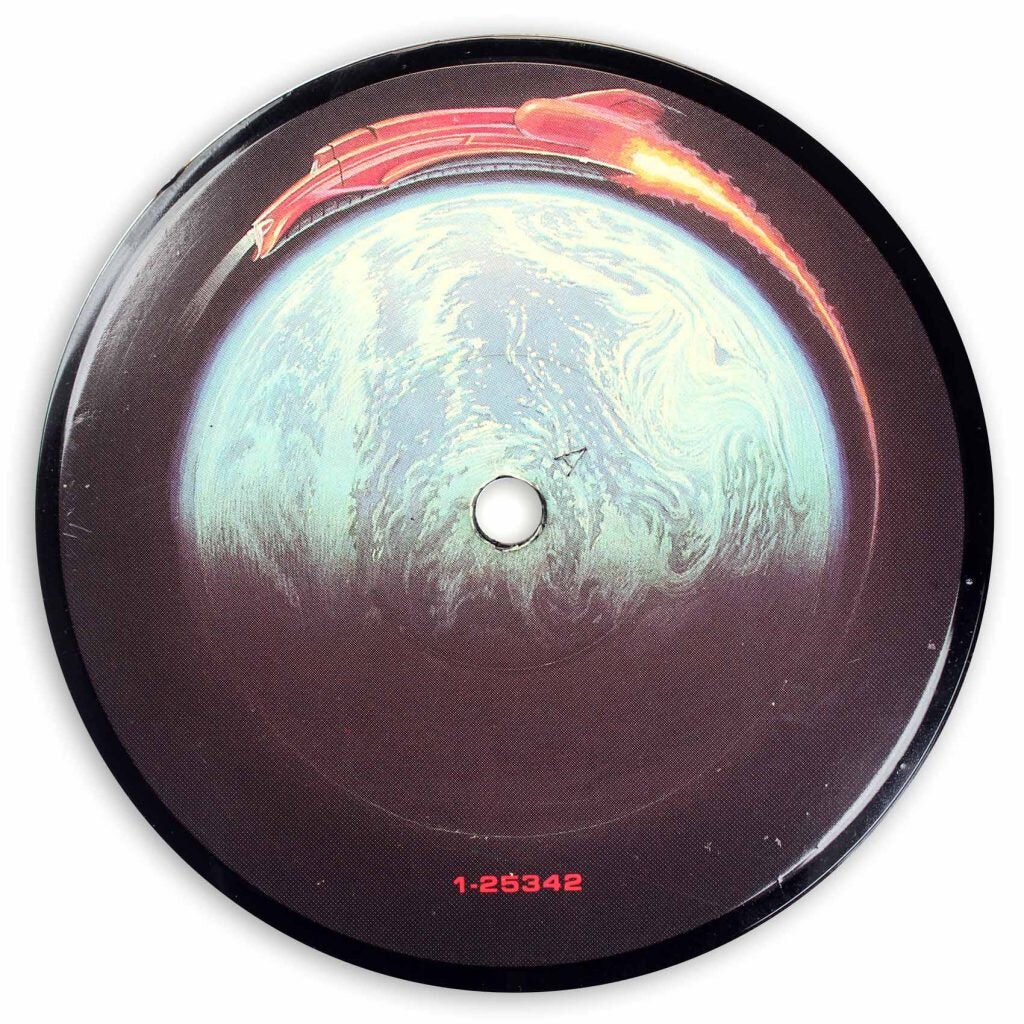 Vinyl Record Label Coaster | ZZ Top - Afterburner
