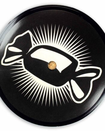 Vinyl Record Label Coaster | Candy