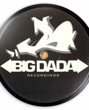 Vinyl Record Label Coaster | Big Dada Recordings