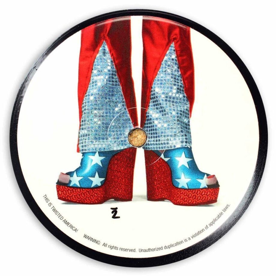 Vinyl Record Label Coaster | Groovy Boots