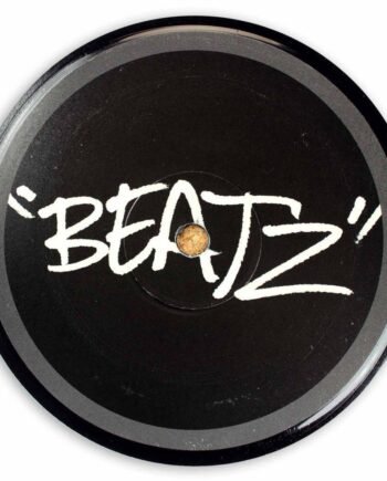 Vinyl Record Label Coaster | Beatz