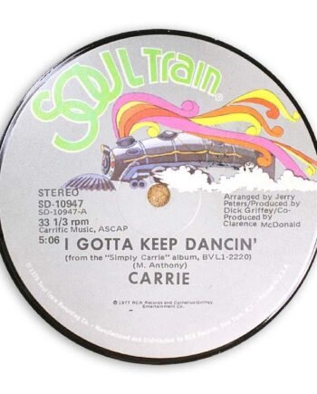 Vinyl Record Label Coaster | Soul Train - I Gotta Keep Dancin'