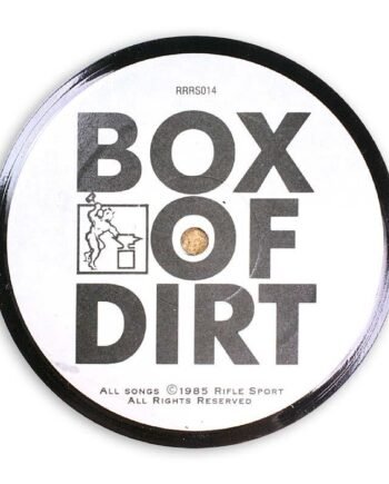 Vinyl Record Label Coaster | Box of Dirt