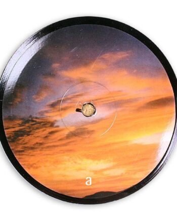 Vinyl Record Label Coaster | Sundown