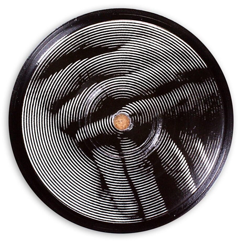 Vinyl Record Label Coaster | Holding Hands