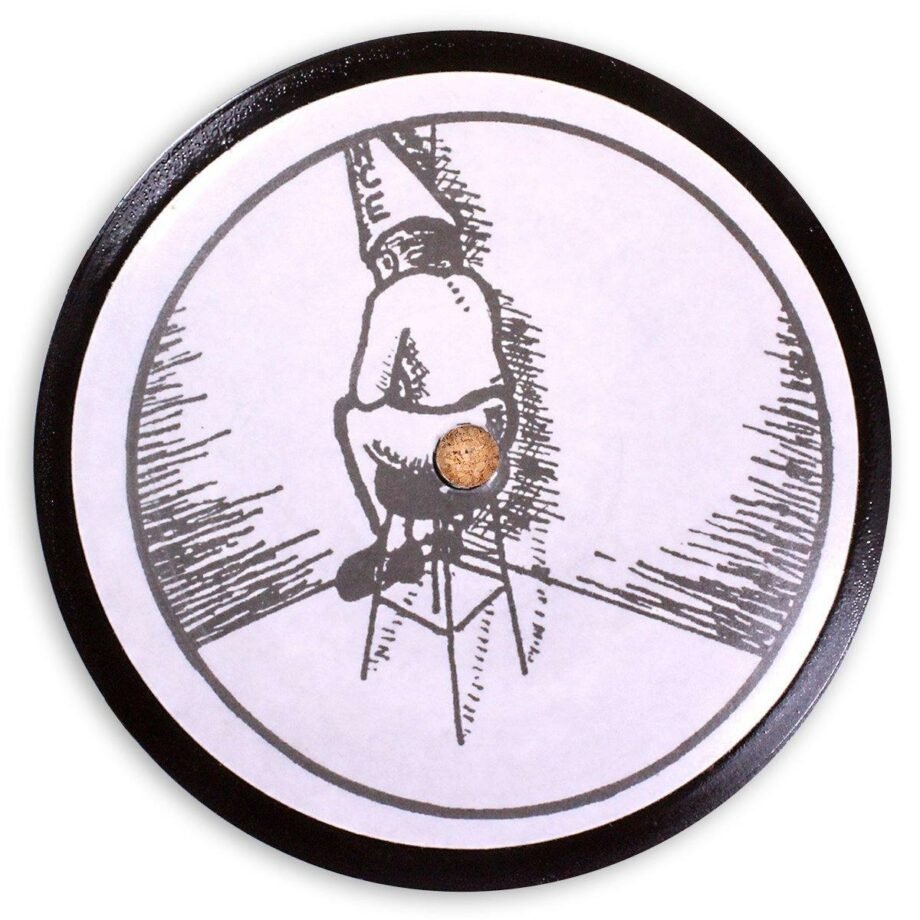 Vinyl Record Label Coaster | Smart Guy
