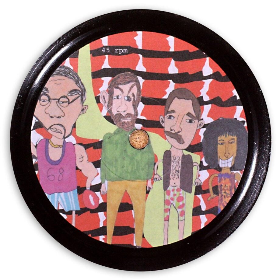 Vinyl Record Label Coaster | Harpoon Forever