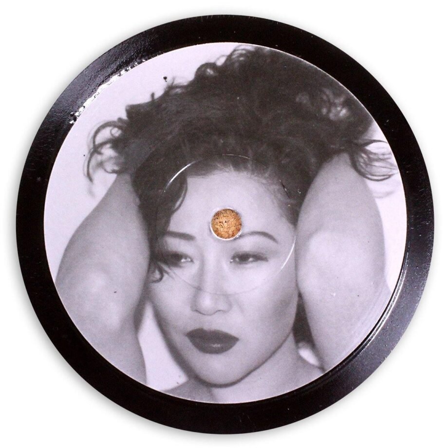 Vinyl Record Label Coaster | Model