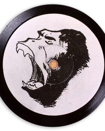 Vinyl Record Label Coaster | Gorilla Angreb