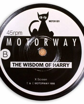 Vinyl Record Label Coaster | Motorway - The Wisdom of Harry