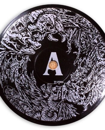Vinyl Record Label Coaster | Rot A