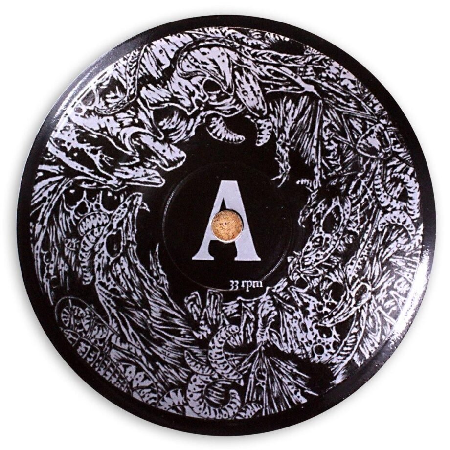 Vinyl Record Label Coaster | Rot A