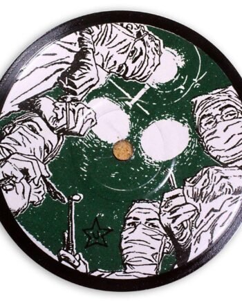 Vinyl Record Label Coaster | Under the Knife