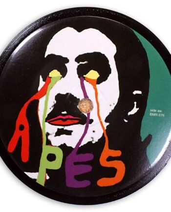 Vinyl Record Label Coaster | Apes