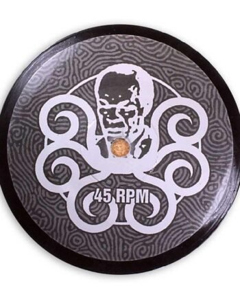 Vinyl Record Label Coaster | Hydra 45