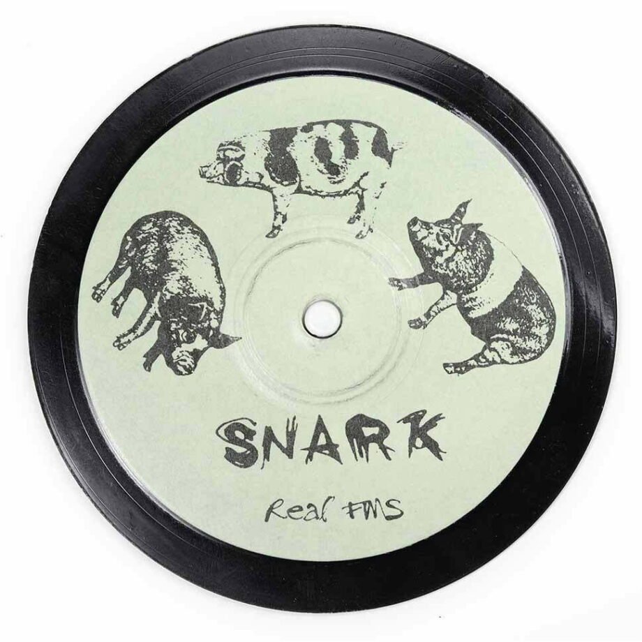 Vinyl Record Label Coaster | Snark