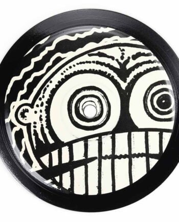 Vinyl Record Label Coaster | Glazed Baby