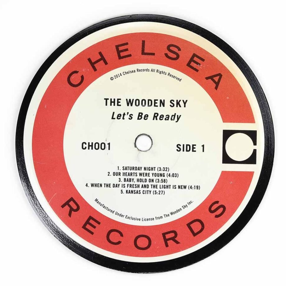 Vinyl Record Label Coaster | Chelsea Records