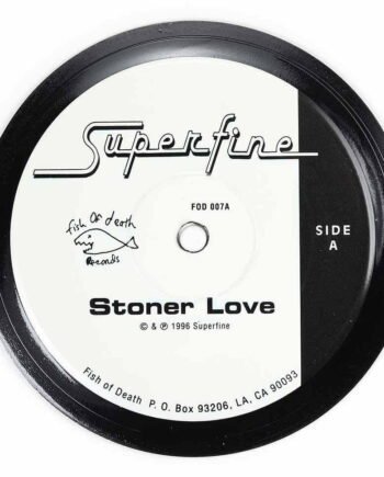 Vinyl Record Label Coaster | Superfine - Stoner Love