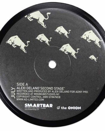 Vinyl Record Label Coaster | Bull
