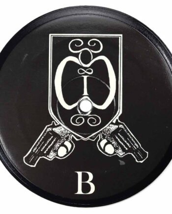 Vinyl Record Label Coaster | Crime Desire