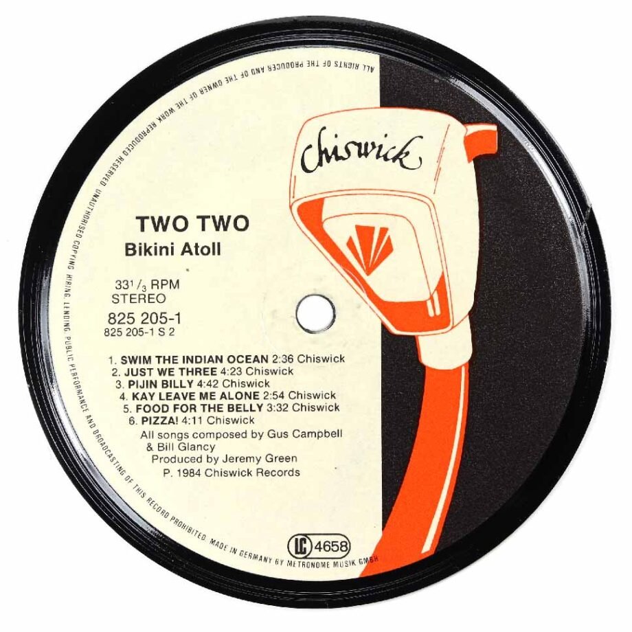 Vinyl Record Label Coaster | Chiswick Records