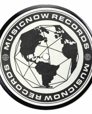 Vinyl Record Label Coaster | Musicnow Records