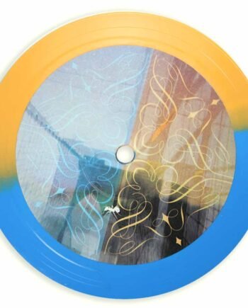 Vinyl Record Label Coaster | Brooklyn Sunrise