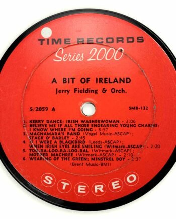 Vinyl Record Label Coaster | A Bit of Ireland