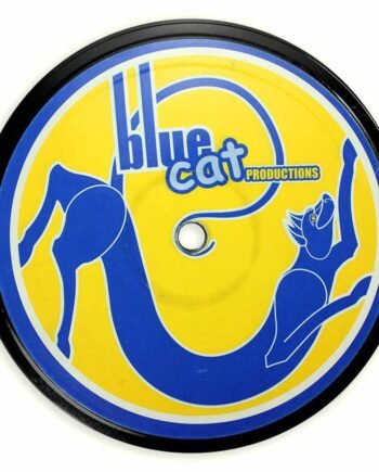 Vinyl Record Label Coaster | Blue Cat Productions