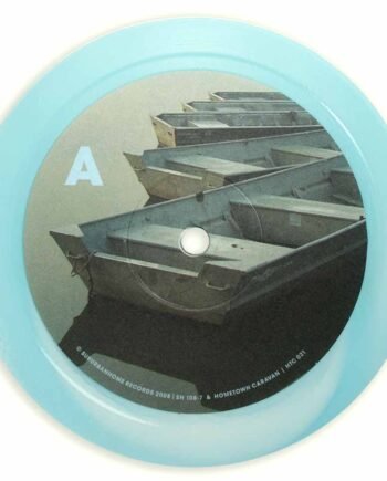 Vinyl Record Label Coaster | Morning Boats