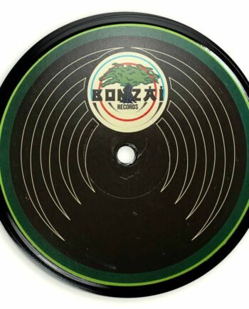 Vinyl Record Label Coaster | Bonzai Records
