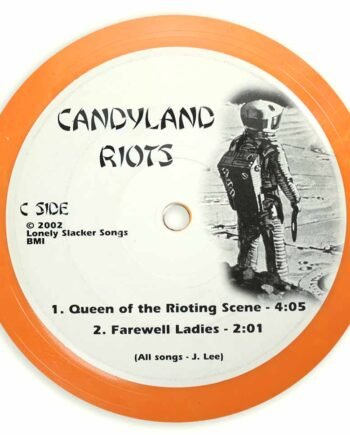 Vinyl Record Label Coaster | Candyland Riots