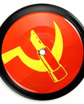 Vinyl Record Label Coaster | Bikini Bumps
