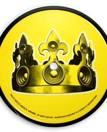 Vinyl Record Label Coaster | King of Beats