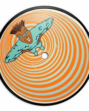 Vinyl Record Label Coaster | Journey Jive