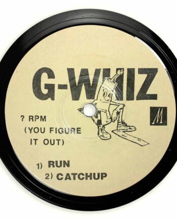 Vinyl Record Label Coaster | G-Whiz