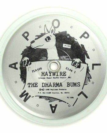 Vinyl Record Label Coaster | The Dharma Bums - Haywire