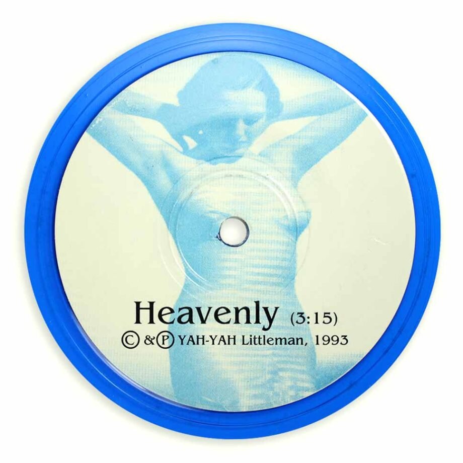 Vinyl Record Label Coaster | Heavenly