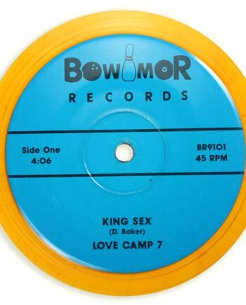 Vinyl Record Label Coaster | Love Camp 7