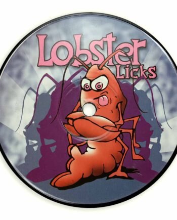 Vinyl Record Label Coaster | Lobster Licks