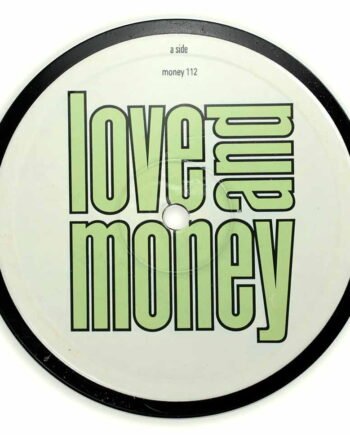Vinyl Record Label Coaster | Love and Money