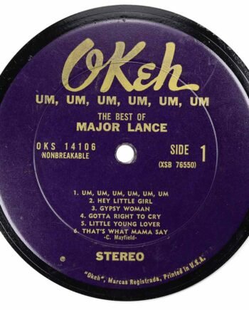 Vinyl Record Label Coaster | Okeh Records