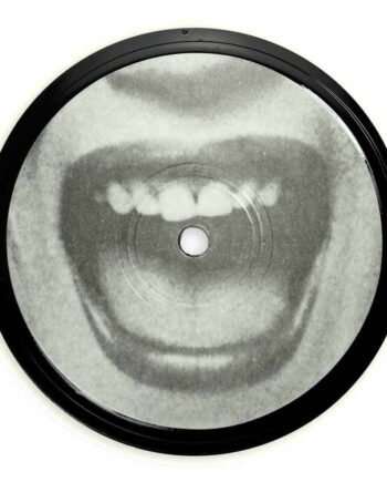 Vinyl Record Label Coaster | The Mouth