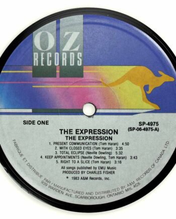 Vinyl Record Label Coaster | OZ Records