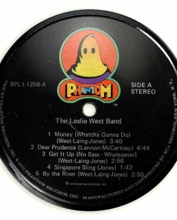 Vinyl Record Label Coaster | Phantom Records