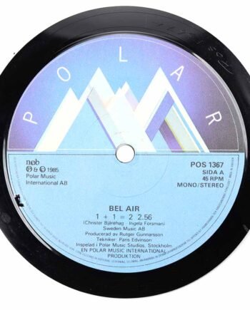 Vinyl Record Label Coaster | Polar Records