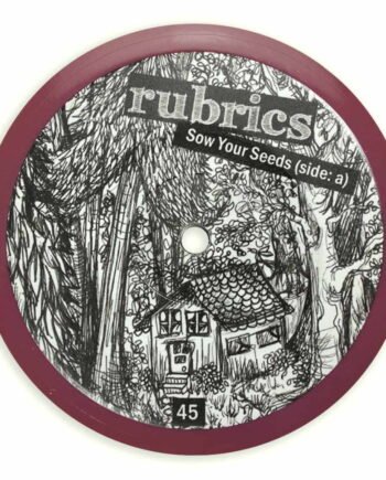 Vinyl Record Label Coaster | Rubrics - Sow Your Seeds