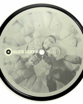 Vinyl Record Label Coaster | Slick Sixty