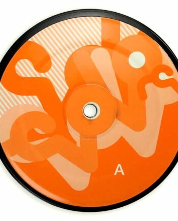 Vinyl Record Label Coaster | Revolvo